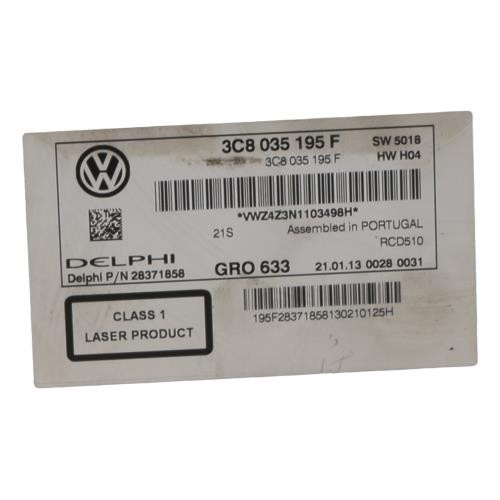 Autoradio origine volkswagen - autoradio, d'origine