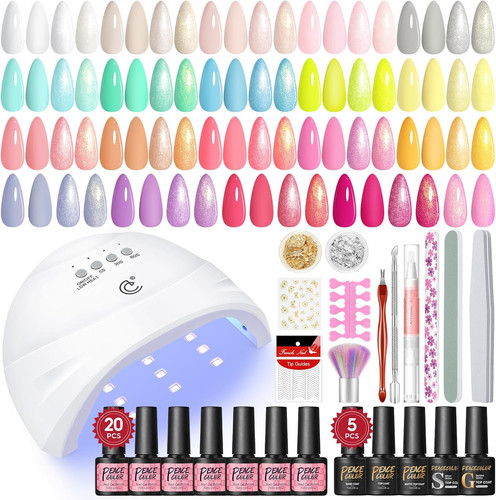 Couleurs kit vernis semi - 20,