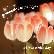 Veilleuse Tulipe Rose pour