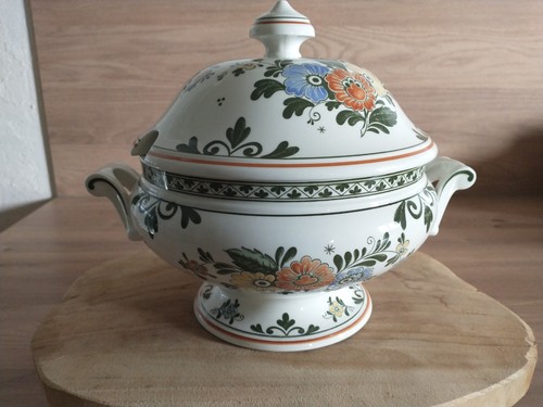 Superbe soupière décor - soupière, à
