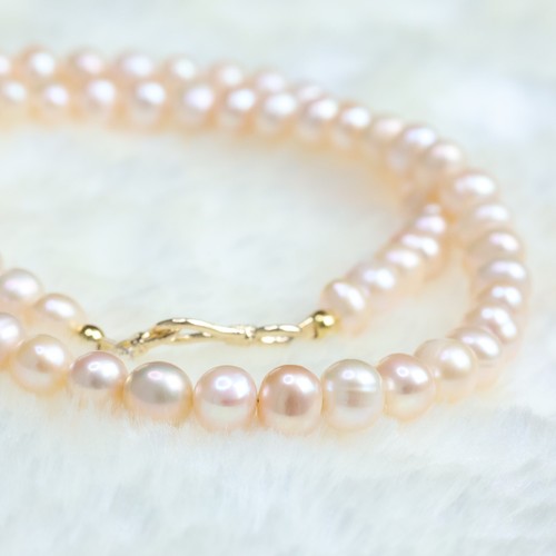 Collier perles culture - en,