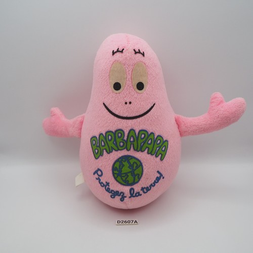 D2607a barbapapa pink plush - ,