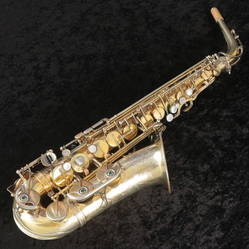 Selmer alto mark gold - vi, plate