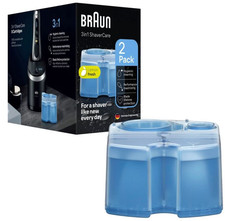 BRAUN Cartouches Clean & Renew Pour Rasoir Série 3 5 7 5301 5302 5648 FREEGLIDER