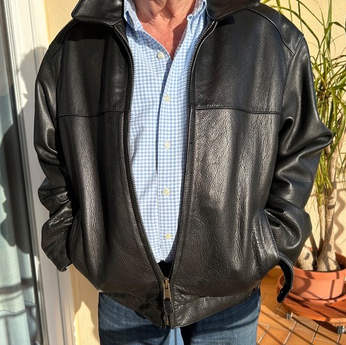 Blouson aviateur noir quasi - blouson,