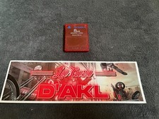 Carte mémoire rouge 8 Mo Officielle Sony pour Playstation 2 - PS2 memory card