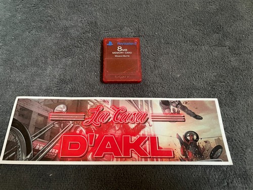 Carte mémoire rouge - 8, mo