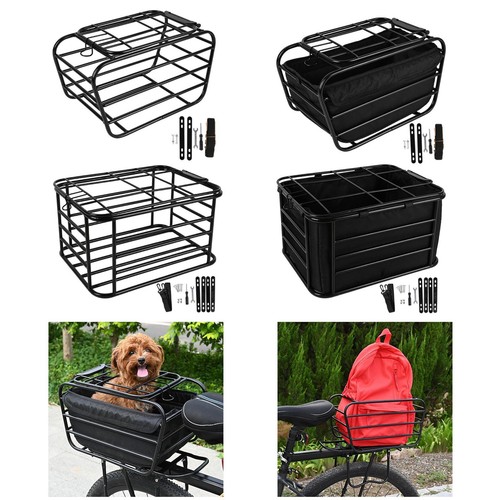 Panier arrière vélo - arrière, de