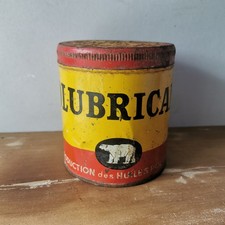 Ancien Pot À Graisse  Garage POLAROIL . POLUBRICAN  Bidon Auto Moto / Réf A534