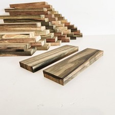 Gray Brown Tone Macassa Ebony