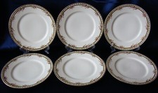 6 assiettes porcelaine BOYER