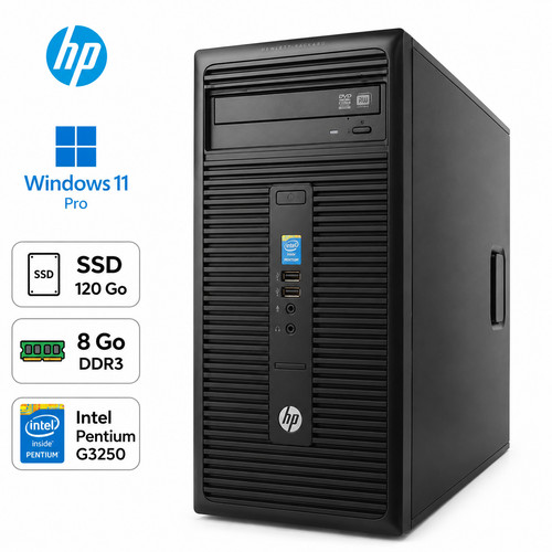 280 pentium g3250 - hp, 8go