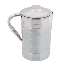 Pichet cruche en acier design luxe vaisselle service eau hôtel restaurant 150...