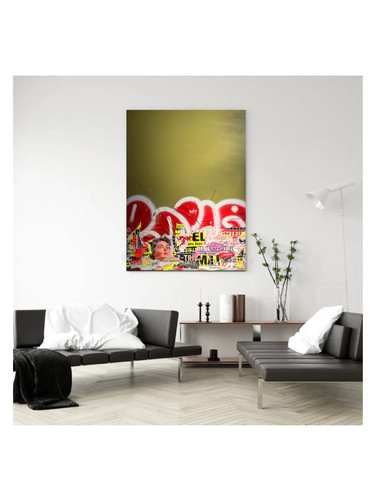 Peinture sur toile street - peinture,