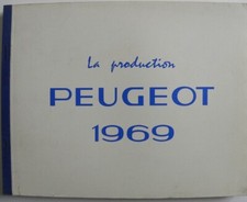 La production PEUGEOT 1969 de la 204 au J7