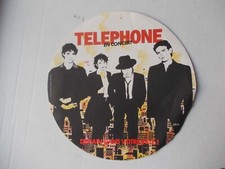TELEPHONE EN CONCERT 1982 Aubert Bertignac Insus autocollant géant 19 cm rare !