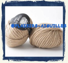 1 pelote de laine PHIL BIG WOOL CHAMOIS Neuves