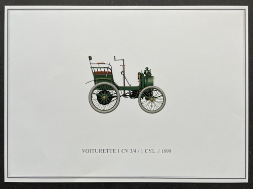 Renault 1899 voiturette - 1899, cv