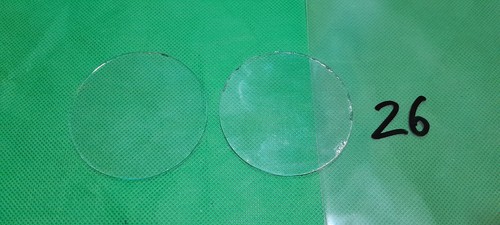Ancien verre phare plat - phare,