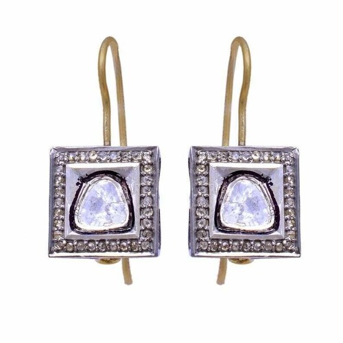 Polki diamant boucle - diamant, style