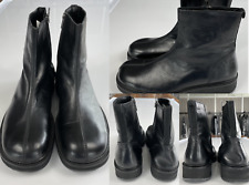 Emporio Armani Bottes Biker Vintage Effet Usé Pour Hommes 43,5