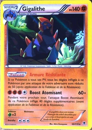 Carte pokémon 119 - carte, 50/119