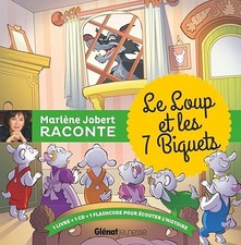 Le loup et les 7 biquets: Livre CD - Jobert, Marlène