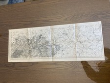 carte état major MAUBEUGE