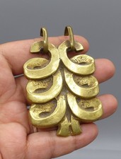 Ancienne Boucle de Ceinture Bronze Line Vautrin - 1930/1940's