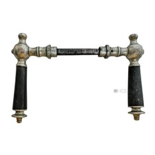 Poignée de Porte Antique Sphère Poignées Vieux Nickel Plaqué 16.1mm 9er Vk