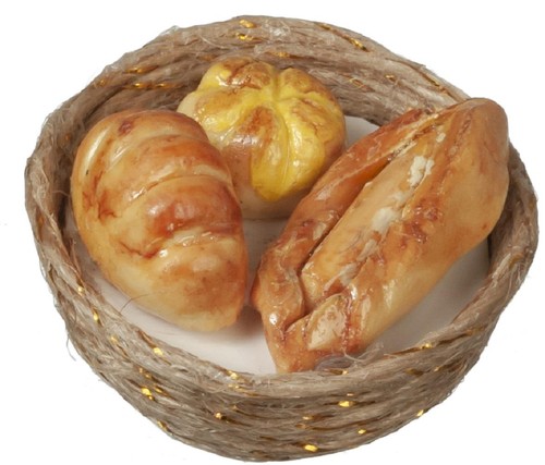 Poupées maison pain - poupées, panier