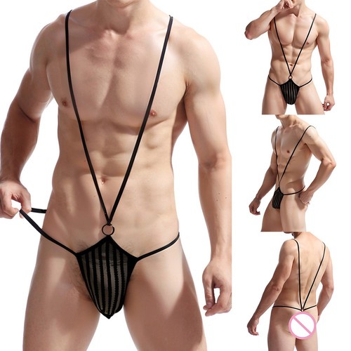 Body noir sexy classique homme