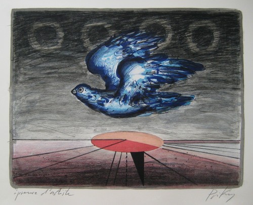 Priking franz lithographie - priking,