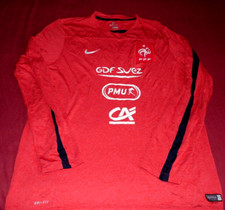 Maillot Football Entrainement De L'Equipe de France Porté Saison 2013/2014 T XXL
