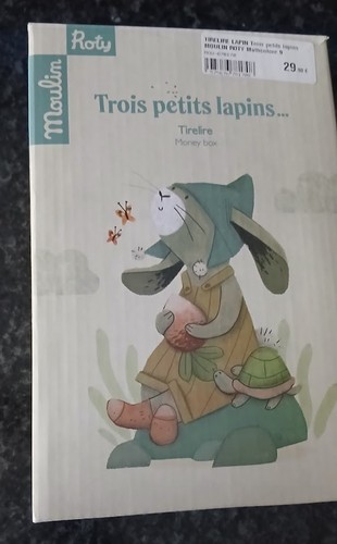 Tirelire lapin la - lapin,