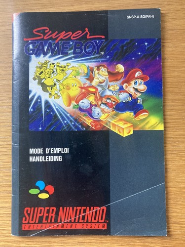 Super nintendo snes notice - nintendo,