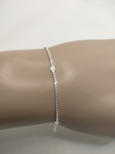 Fin bracelet femme argent - fin,