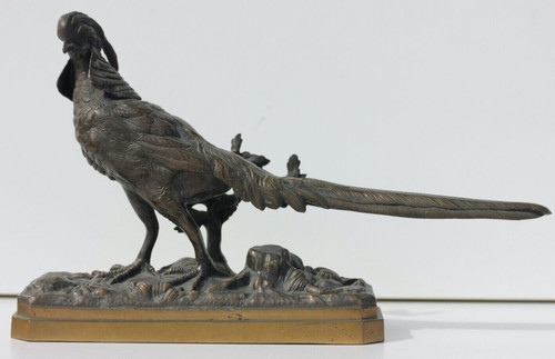 Statuette bronze le - -,