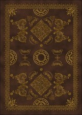 Grimoire Vierge à l'ancienne : marron