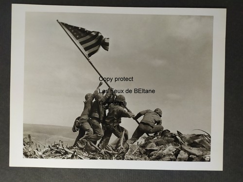 Marines mont suribachi iwo - marines,