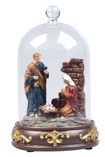 Crèche de Noël à LED sous