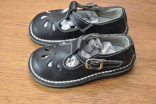 Chaussure cuir bleu marine