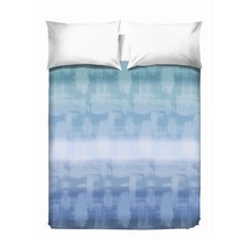 , Drap de lit 2 Places 260 x 280 cm, 100 Toile Robuste Coton Panama, Impressi...