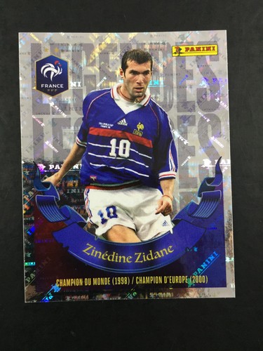 Zinedine zidane sticker panini - zinedine,