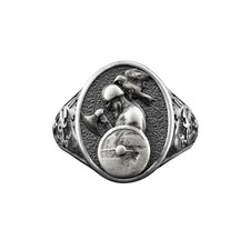 Bague chevalière homme