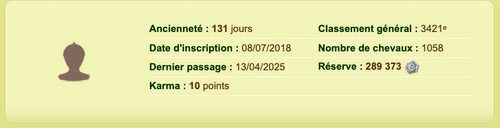 Compte equideow objectifs