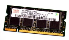 512 MB DDR-RAM 200-pin SO-DIMM