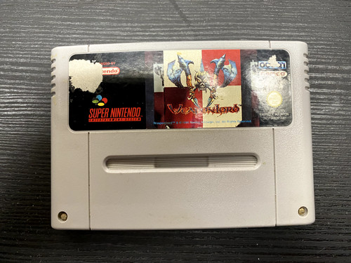Weaponlord super nintendo - weaponlord, snes
