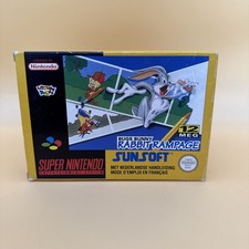 bugs bunny rabbit rampage  - Super Nintendo - SNES - Boite avec notice - FAH