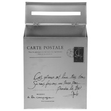  Boîte aux lettres murale boîte aux lettres en fer Vintage boîte aux lettres